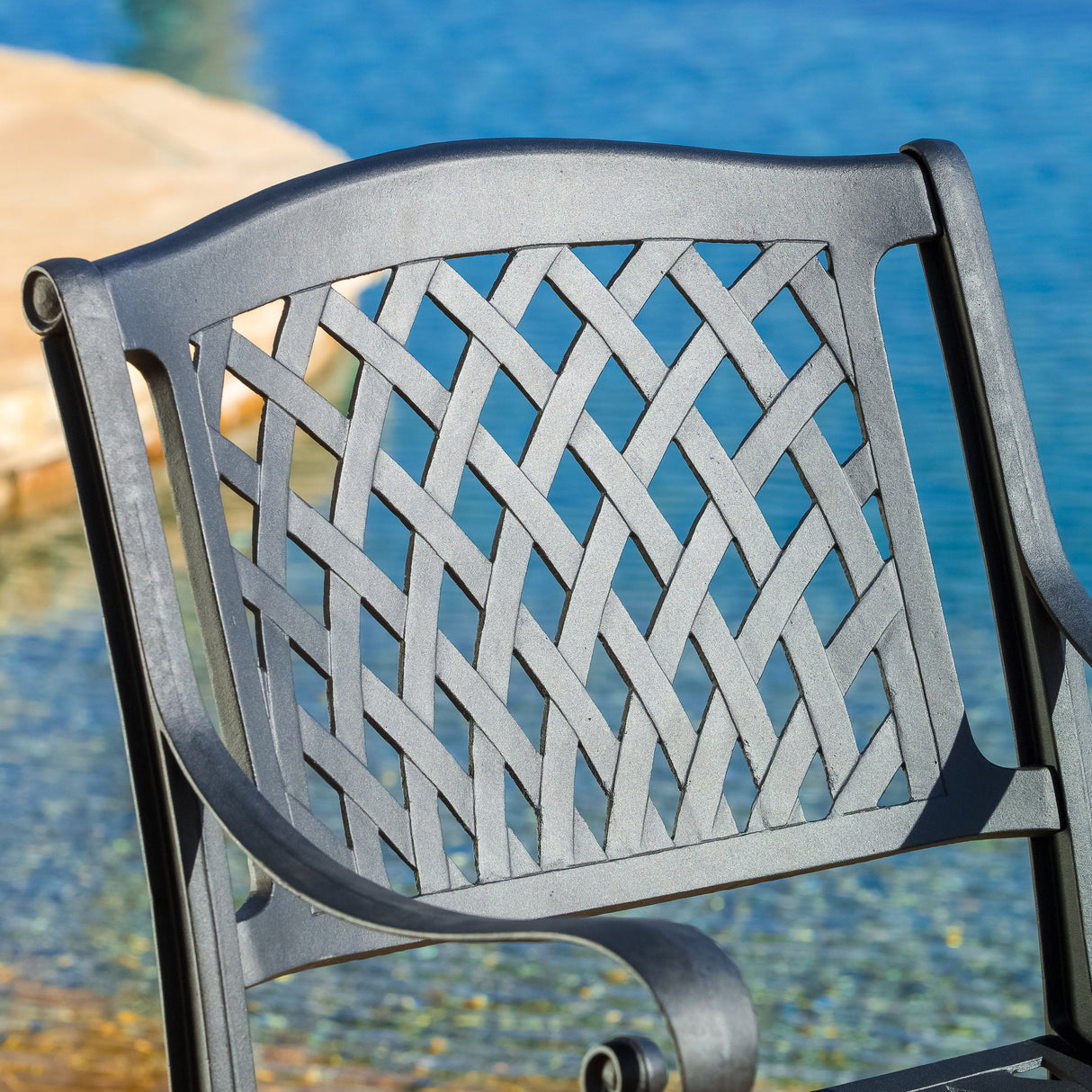CAYMAN ARCH MESH I CHAIR(set of 2) - V.I.P Digital Presence