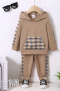 Children's Plaid Hoodie and pants Set - V.I.P Digital Presence