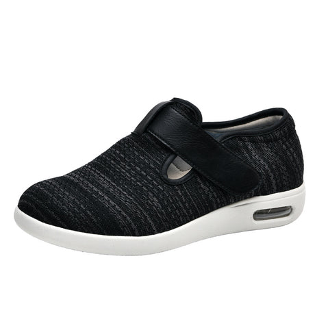 Summer and autumn styles with added fat and widened elderly shoes healthy walking and casual shoes for women easy to put on and take off adjustable shoes - V.I.P Digital Presence