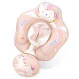 Swimbobo Baby Swimming Ring Lying Ring Children's Swimming Ring Armpit Ring Sunscreen Shade Pink Pony - V.I.P Digital Presence