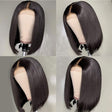Wig Chemical Fiber High Temperature Silk Front Lace Wig Headgear Human Hair Wigs For Black Women Middle Part BOB - V.I.P Digital Presence