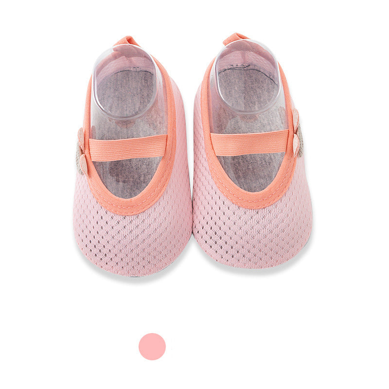 New Baby Floor Socks Baby Shoes Socks Indoor Shoes Dispensing Non-Slip Soft Bottom Mesh - V.I.P Digital Presence