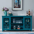 60" Sideboard Buffet Table /Storage Cabinet - V.I.P Digital Presence