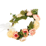 Wreath, European and American fashion, women's simulated flower hair accessories, Hawaiian wedding photography, headwear, headwear for women - V.I.P Digital Presence