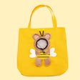 Cute canvas outdoor bag with exposed bee shaped cat bag shoulder bag small dog tote bag - V.I.P Digital Presence