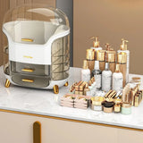 Multi Functional Makeup Storage Box Multi-Layer Desktop Transparent Dustproof Dressing Boxes Large Capacity Acrylic With Drawers - V.I.P Digital Presence