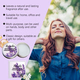 Solid Lavender Balm Natural Elegant Wrist Neck Long-Lasting Light Fragrance Refreshing Atmosphere Pocket Balm - V.I.P Digital Presence