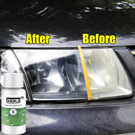 20/50ML HGKJ-8 Car Headlight Cleaning Fluid Repair Refurbishment Fluid Detergent Car Light Cleaner - V.I.P Digital Presence