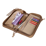 Cartera táctica Xuanwu de Ma Gaixian, estilo militar, de gran capacidad, para hombre, para exteriores, con diseño de camuflaje, funda para móvil