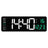 13/16 Inches Large LED Digital Wall Clock ,Wall Mounted Remote Control Temperature Date Week Display Timer Dual Alarm Clock - V.I.P Digital Presence