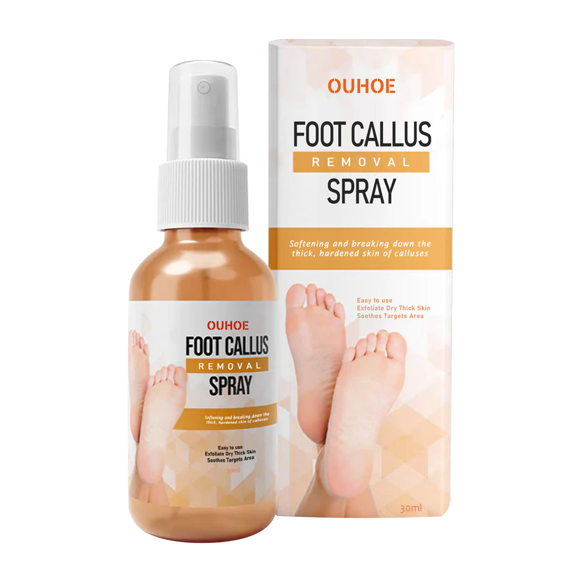 Foot Spray, Exfoliates Prevents Dry Cracking And Repairs Rough Skin Moisturizing Treatment Spray - V.I.P Digital Presence