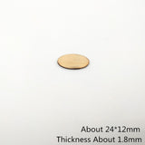 100pcs Elliptic Natural Wooden Chips Crafts For Handmade Card Diy Pattern Tag Scrapbooking Embellishment Wood Making - V.I.P Digital Presence