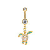 Navel Ring Creative Bat Bee Navel Buckle Navel Ring Body Piercing Jewelry - V.I.P Digital Presence