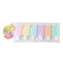 1 mini resaltador bonito con dibujos animados, marcador de pintura, material de papelería para la escuela y la oficina, cápsula de vitaminas Kawaii divertida.