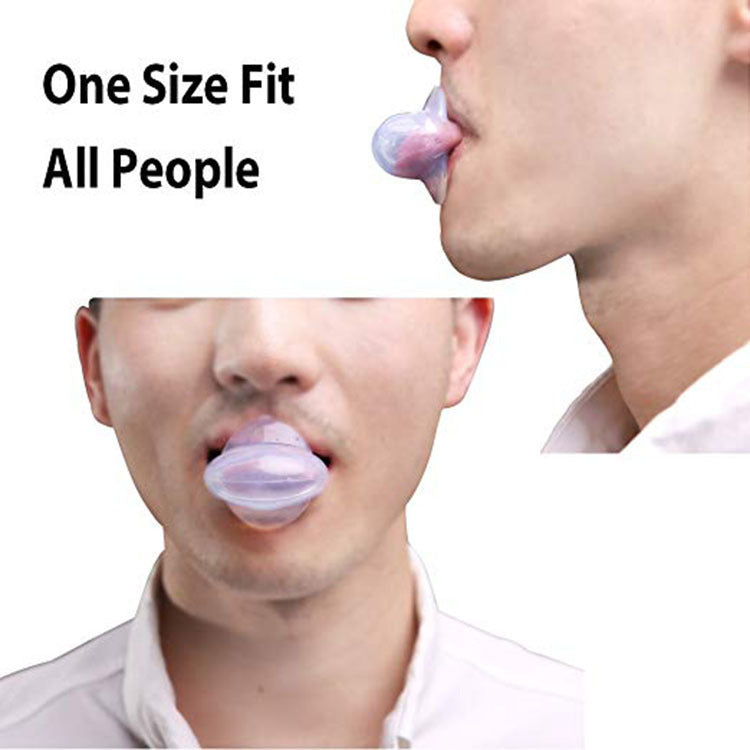 Transparent Silicone Tongue Sleeve Anti-Snoring Device New Anti-Snoring Device Tongue Puller Tongue Muscle Rehabilitation Device - V.I.P Digital Presence