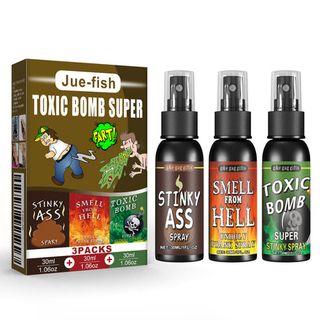 Fart Spray, April Fool's Day Pooper Toy Spoof Stink Entertainment Poop Hell Bomb Smell - V.I.P Digital Presence
