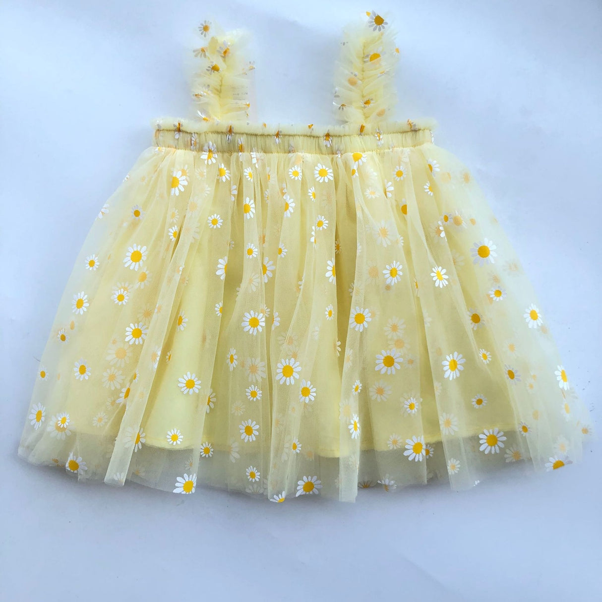 New embroidered mesh suspender dress for girls strapless fluffy princess dress - V.I.P Digital Presence