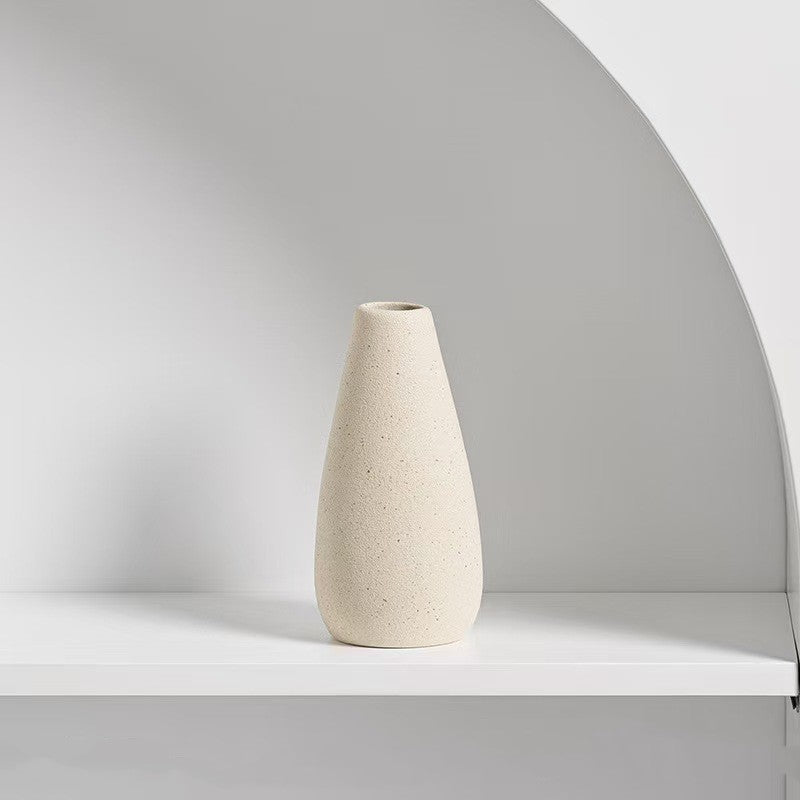 Ceramic Vases Ins Minimally Creative Home Dried Flowers Simulated Flowers Mini Small Flower Utensils Office Ornaments - V.I.P Digital Presence