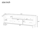 U-Can TV Stand for 75+ Inch TV Entertainment Center TV Media Console Table Modern TV Stand - V.I.P Digital Presence