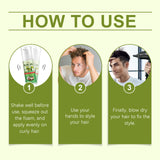 Hair Styling Foam Mousse Refreshing Oil Control Light Protection Volume Fluffy Long-Lasting Styling Dry Hair Mousse - V.I.P Digital Presence
