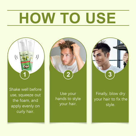 Hair Styling Foam Mousse Refreshing Oil Control Light Protection Volume Fluffy Long-Lasting Styling Dry Hair Mousse - V.I.P Digital Presence