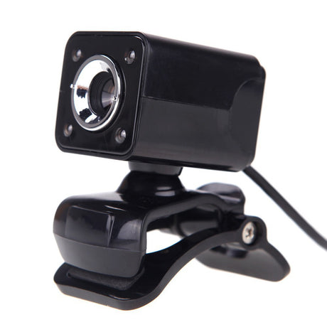 High definition night vision computer camera with built-in 10 meter sound-absorbing microphone and 4LED free switch - V.I.P Digital Presence