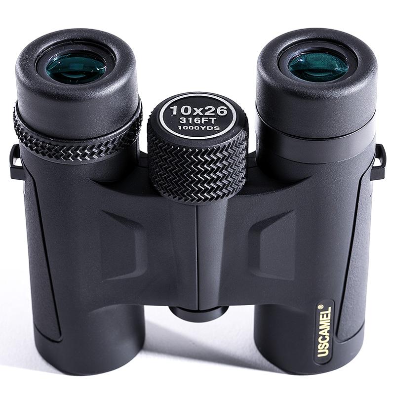 USCAMEL HD 10x26 Binoculars Compact Powerful Zoom Long Range Professional Waterproof Folding Telescope Outdoor Hunting - V.I.P Digital Presence