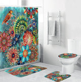 Bohemian Style 3D Digital Printing Polyester Waterproof and Mold Proof Shower Curtain Bathroom Shower Curtain - V.I.P Digital Presence