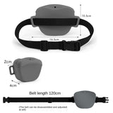 Silicone Dog Training Waist Bag Outdoor Portable Crossbody Pet Snack Pouch - V.I.P Digital Presence