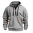 Half zip hoodie hooded sweatshirt with multiple pockets zipper pullover for men's sports and casual sweatshirt for men - V.I.P Digital Presence