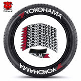 [One-piece set] Tire letter sticker one-piece set One-piece set Suitable for 4 tires No accessories included - V.I.P Digital Presence