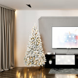 7FT PVC Memory Wire Christmas tree (With Light) - V.I.P Digital Presence