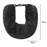 Fillable Neck Pillow Space-saving Portable Travel Pillow Refillable Fillable Clothes Neck Support Cushion For Car Train Airplane - V.I.P Digital Presence