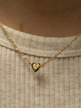 Zircon Heart Pendant Necklace - V.I.P Digital Presence