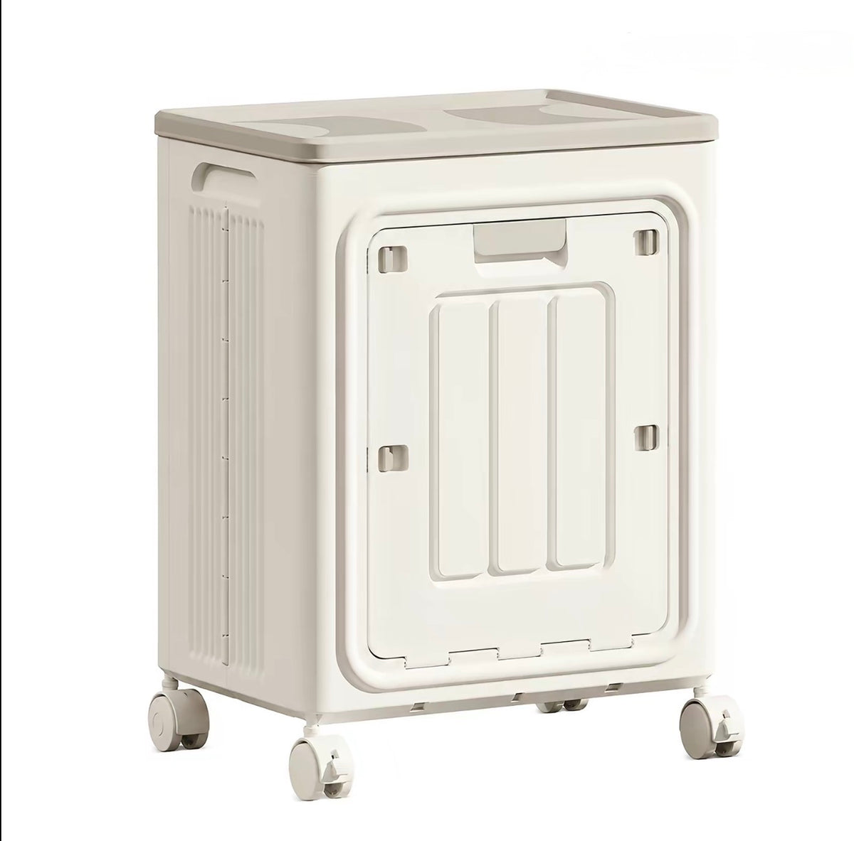 LuxeRoll Wheeled Laundry Basket