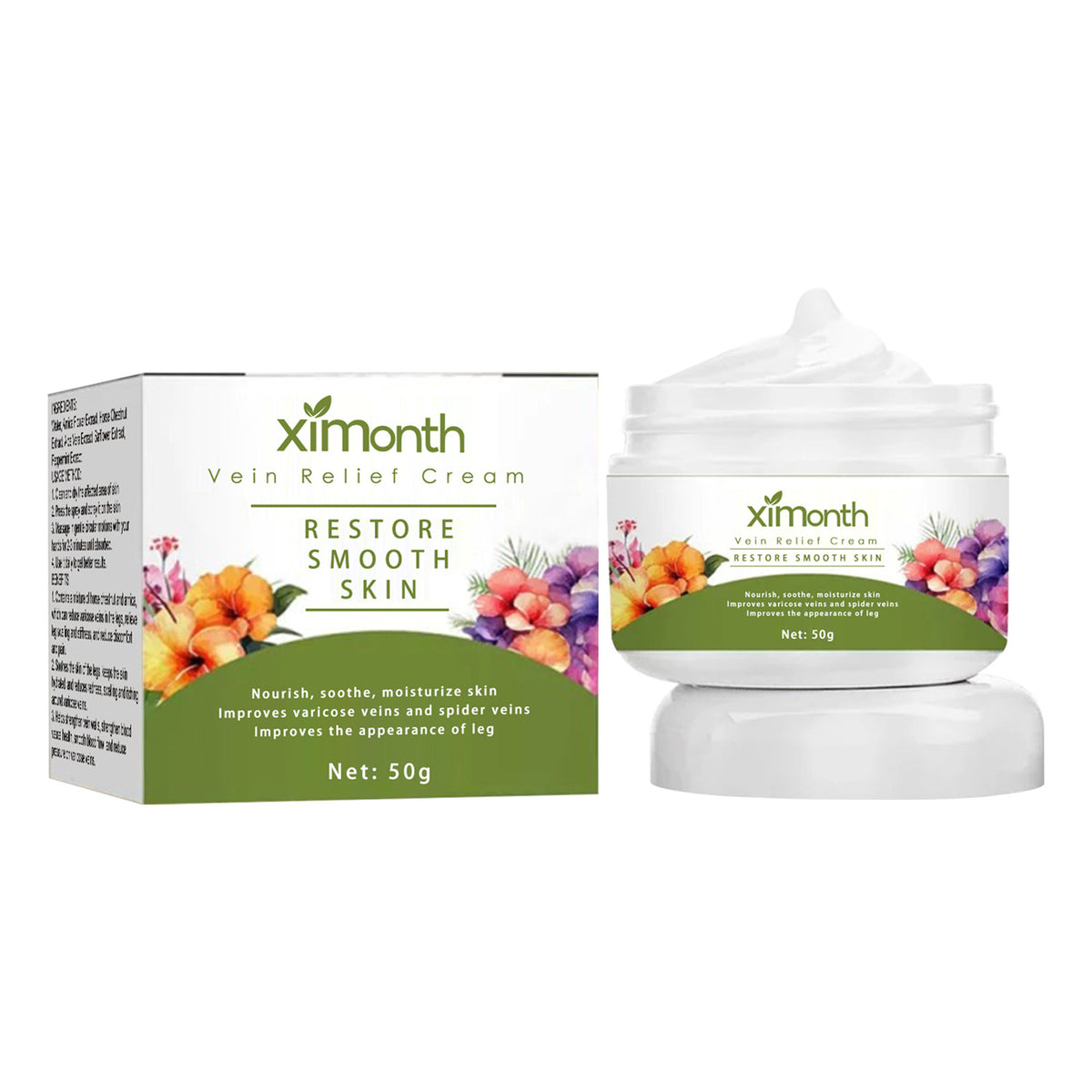 Vein Therapy Cream, Soothe Sore Swollen Leg Blood Vessels Repair Veins Body Care Cream - V.I.P Digital Presence