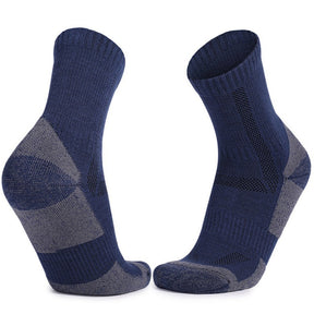 Merino Wool Socks Long Tube Professional Ski Socks Thickened Warm Full Wool Hoop Anti slip Pressure Sports Socks Breathable - V.I.P Digital Presence