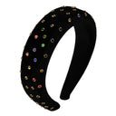 Thickened Sponge Gold Velvet Cloth Headband Female Ins Style Bag Cloth Wide-Brimmed Headband Catwalk Hair Accessories - V.I.P Digital Presence