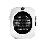 Nuevo mini ventilador de aire acondicionado refrigerado por agua, portátil, con cabezal vibratorio, de escritorio, con pulverizador, pequeño enfriador de aire. 