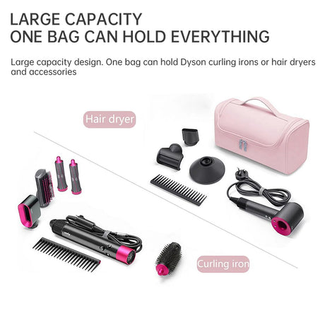 Dyson Hair Dryer Bag, Multifunctional Curling Iron Storage Bag, Portable and High - aesthetic Makeup Bag - V.I.P Digital Presence