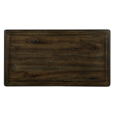 Solid wood end table, rectangular 23.6 inch narrow edge table with drawers, vintage bedside table, Espresso - V.I.P Digital Presence