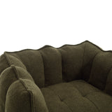 Soft Bean Bag Chair with High Resilient Foam(Chips)for living room and bedroom,Comfortable Square Lazy Sofa with Footstool - V.I.P Digital Presence