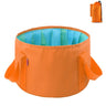 Multi-Purpose Outdoor Travel Portable Folding Bucket Foot Bucket Washbasin Camping Bucket Enlarged