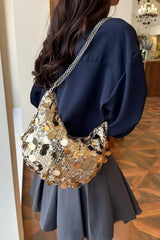 Sequin Chain Crossbody Bag - V.I.P Digital Presence