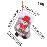 Christmas Doll Socks Cartoon Plush Christmas Socks Christmas Tree Pendant Santa Claus Snowman Candy Gift Bag - V.I.P Digital Presence
