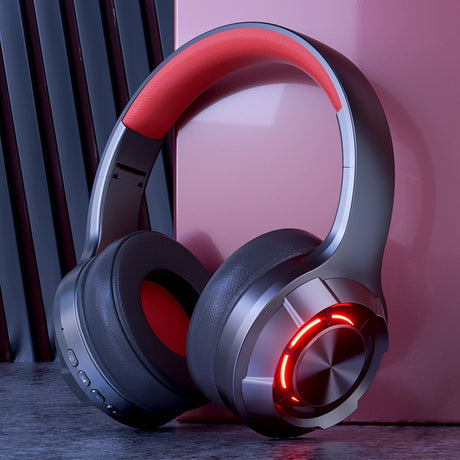 LED illuminated wireless Bluetooth headset for esports with ultra long battery life, Type-C computer headset - V.I.P Digital Presence