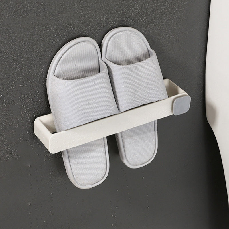 Punch-Free Shoe Rack Bathroom Slippers Rack a Lot Of Toilet Storage Wall Hanging Rack - V.I.P Digital Presence