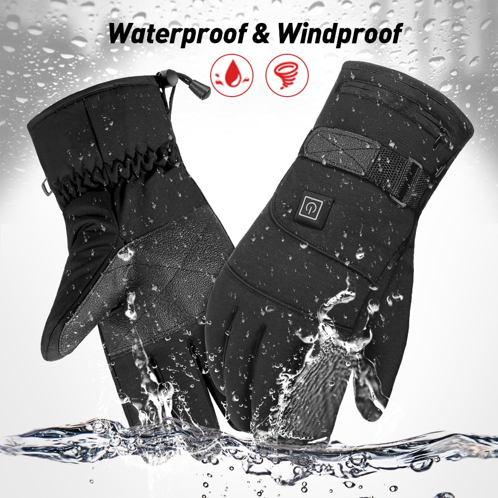 HEROBIKER Motorcycle Gloves Waterproof Heated Guantes Moto Touch Screen Battery Powered Motorbike Racing Riding Gloves Winter## - V.I.P Digital Presence