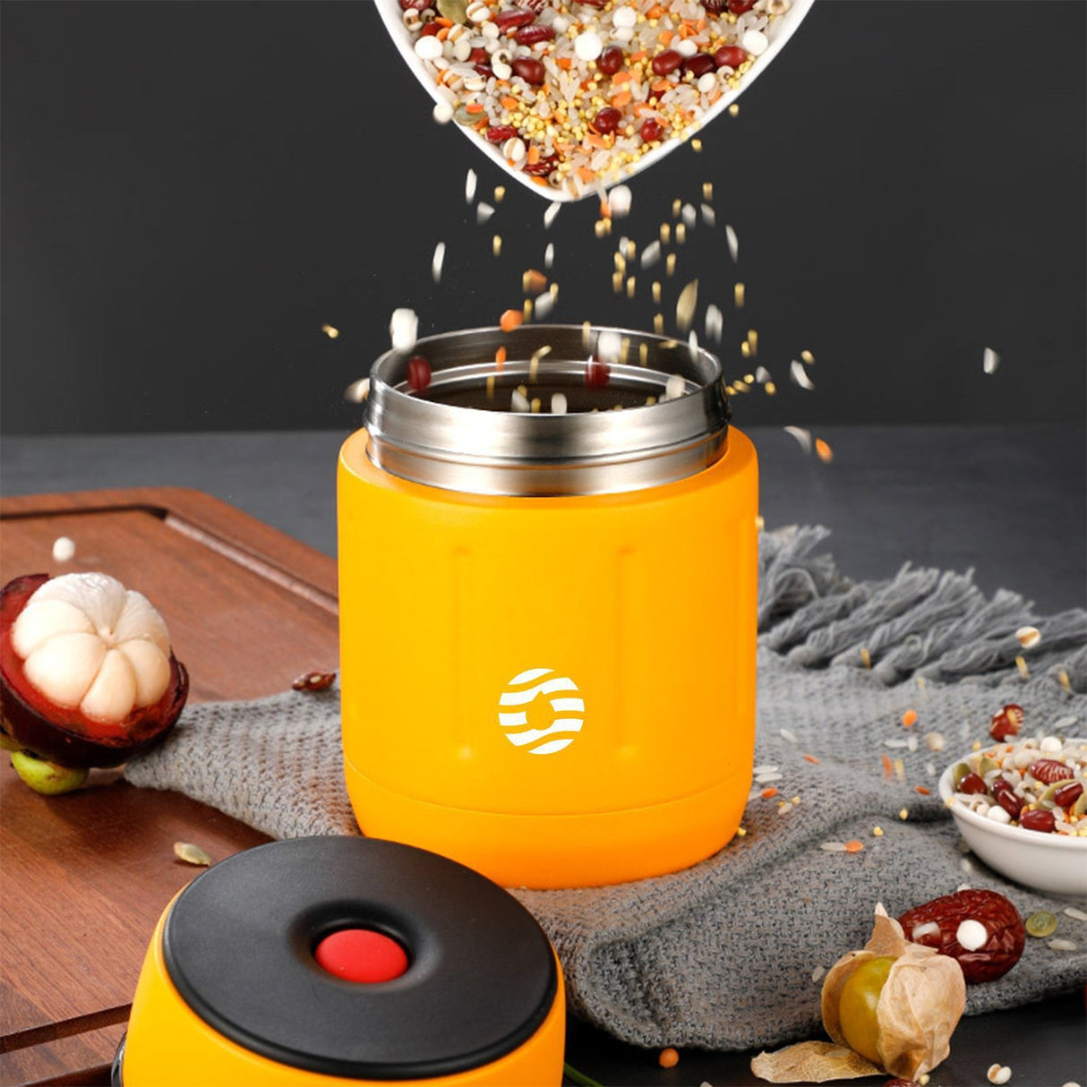 Stewing cup 316 stainless steel insulation barrel home office worker stew porridge stewing cup stewing pot - V.I.P Digital Presence