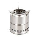 Outdoor Firewood Stove Stainless Steel Barbecue Grill Wood Charcoal Solid Alcohol Heater Warming Furnace - V.I.P Digital Presence